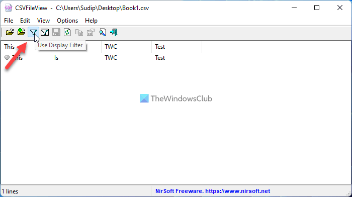 CSVFileView lets you open CSV files without Excel