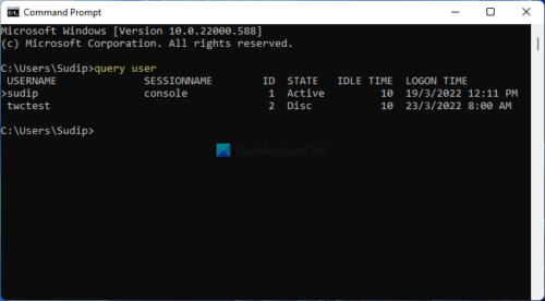 How to find all Signed in Users in Windows 11/10