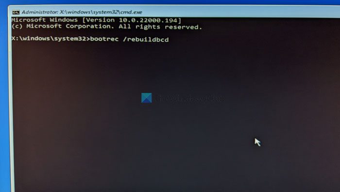 How to fix Error Code 0xc00000f on Windows 11/10