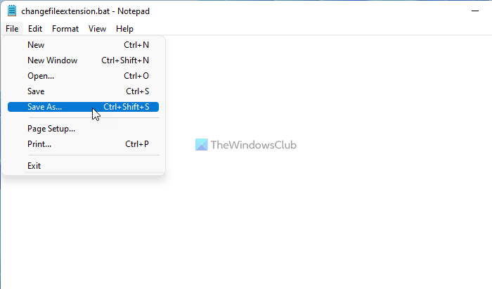 Come rinominare tutte le estensioni di file in una cartella contemporaneamente