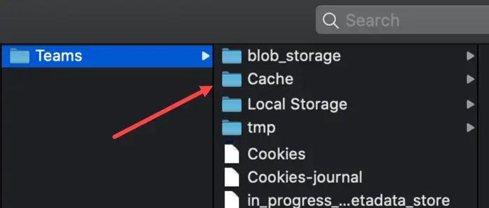 Teams Cache Folder