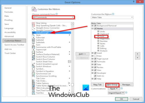 How To Strikethrough Text In Word Or Excel