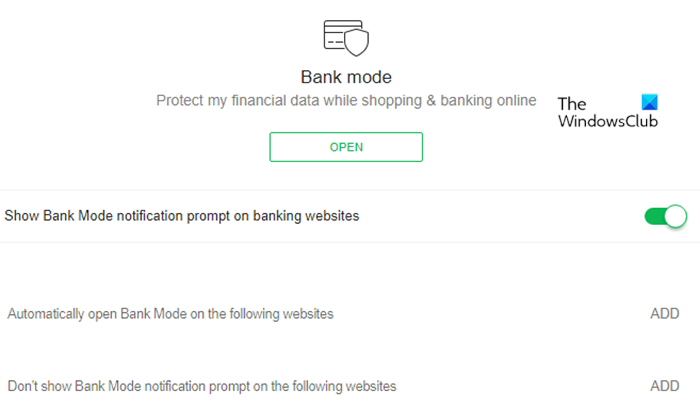 Avast Bank Mode not working or missing on Windows PC - 40