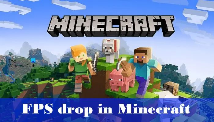 FPS drop in Minecraft