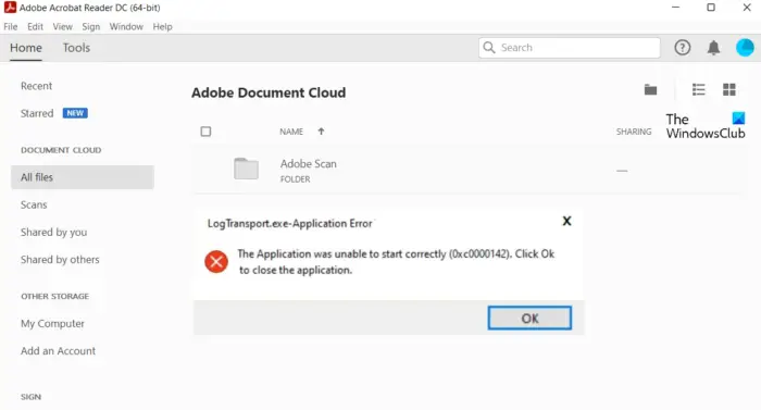 Fix LogTransport2.exe error when shutting down Windows PC