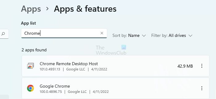Repair Chrome remote desktop host