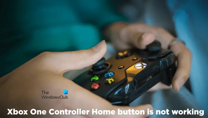 Xbox One controller home button not working