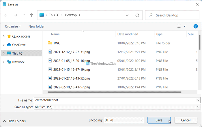 Come creare cartelle per estensione di file su Windows 11/10