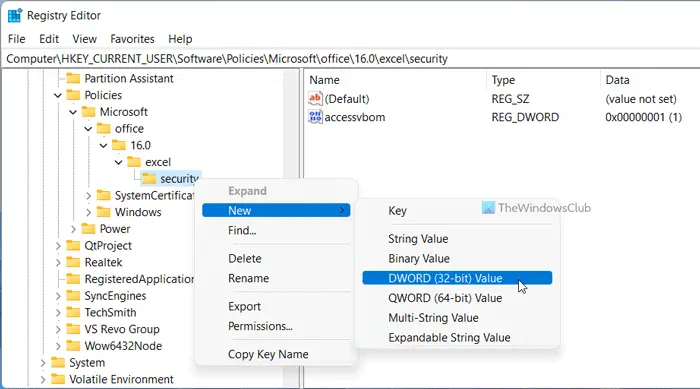 How to enable or disable Trust access to Visual Basic Project in Office apps