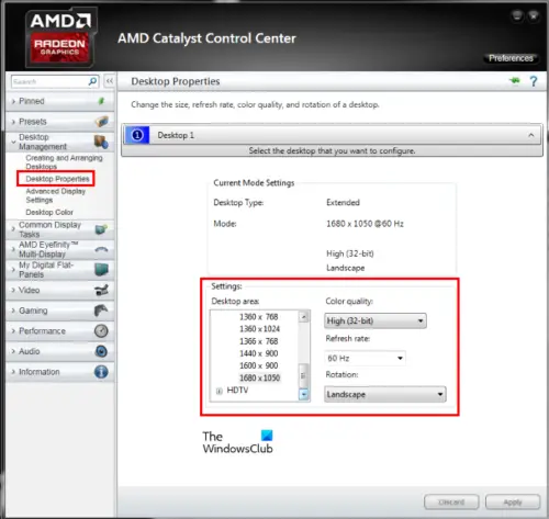 Install the AMD Catalyst Software Suite for AMD Radeon graphics