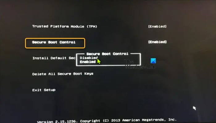 Secure Boot Control-Surface Pro 1 and Surface Pro 2 UEFI