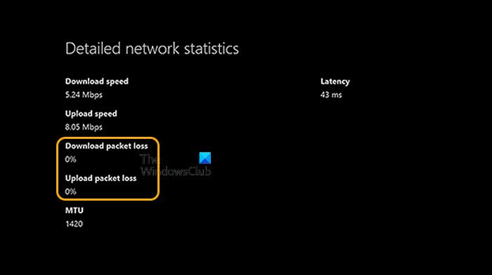 Test Xbox Live network connection