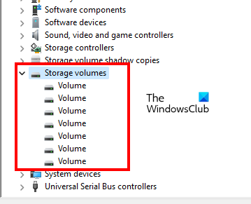 Uninstall Storage Volume