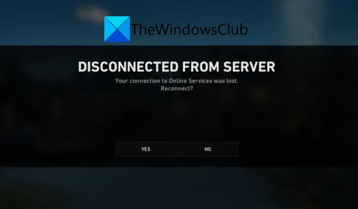 Back 4 Blood DISCONNECTED FROM SERVER Error