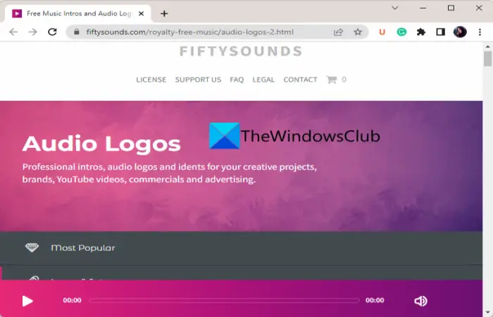 Websites to Download Intro Sound Effects