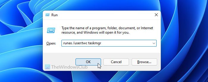 How to open Task Manager as Admin in Windows 11/10