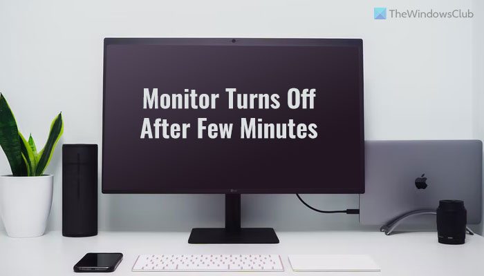 PC Monitor turns off after a few minutes randomly
