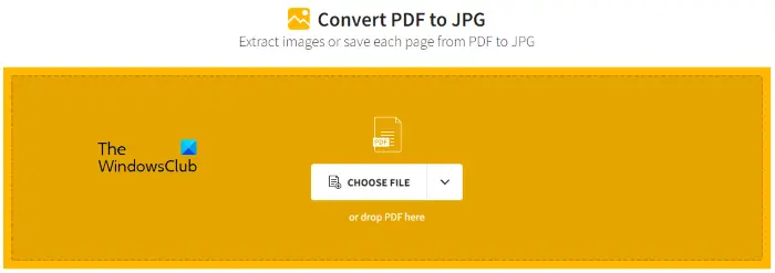 smallpdf converts pdf to jpg