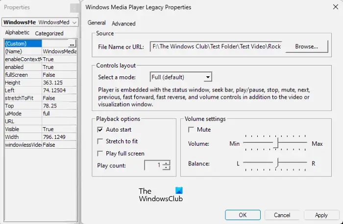 Change Windows Media Player settings PowerPoint