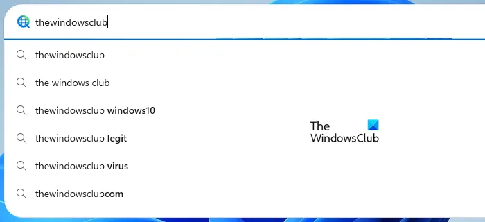 Desktop Search in Windows 11
