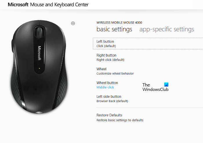 Disable middle mouse click