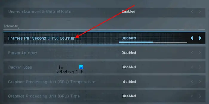 Display FPS in Call of Duty Warzone