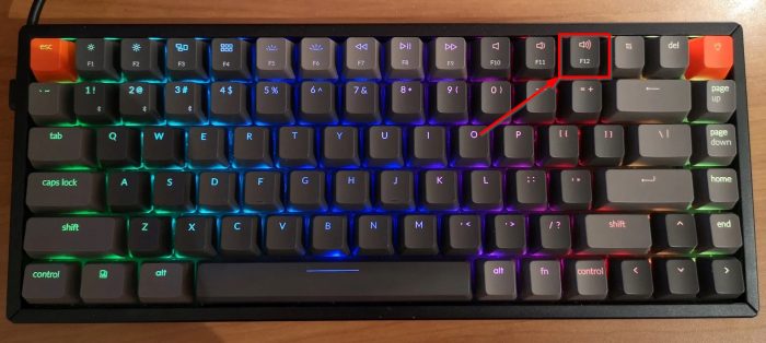 F12 Keyboard