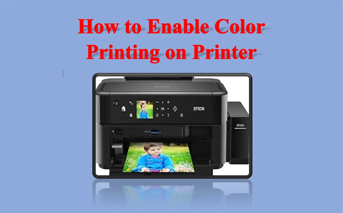 How to Enable Color Printing on Printer