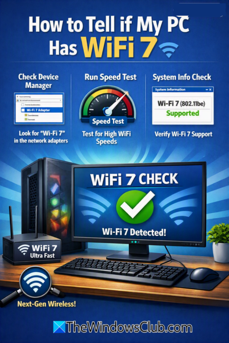How to tell if my PC has WiFi 7