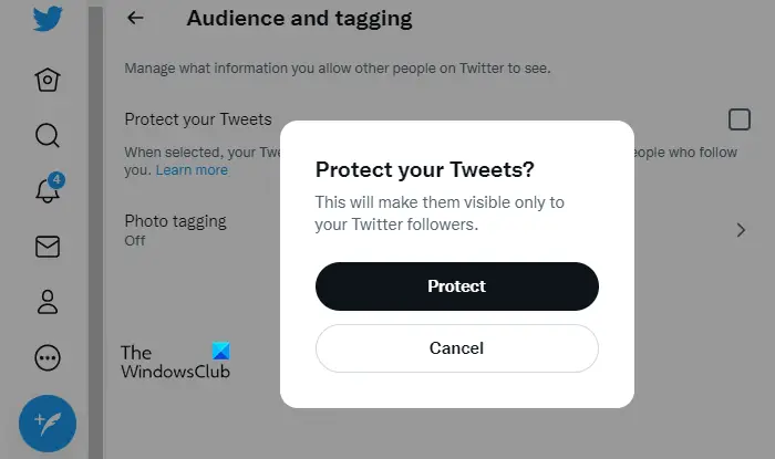 Protect your Tweets