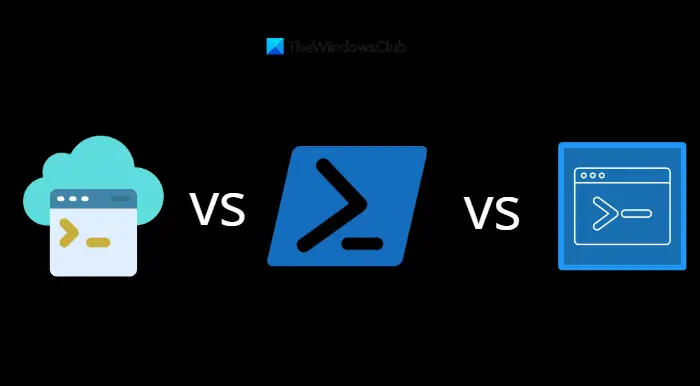 Terminal vs PowerShell vs Command prompt