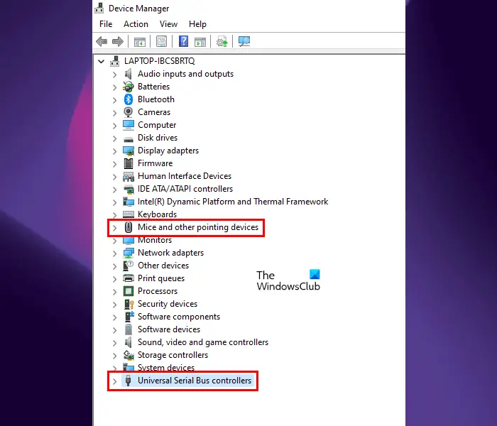 Uninstall Logitech and USB Controllers drivers