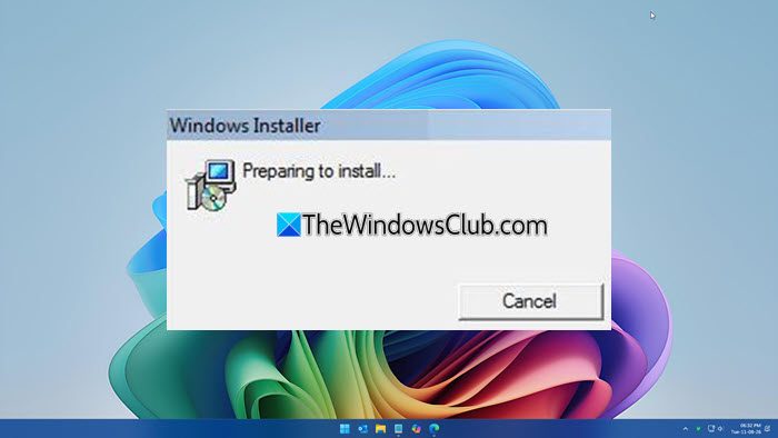 Windows Installer keeps popping up
