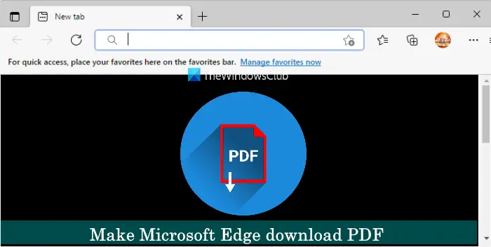 make microsoft edge download pdf