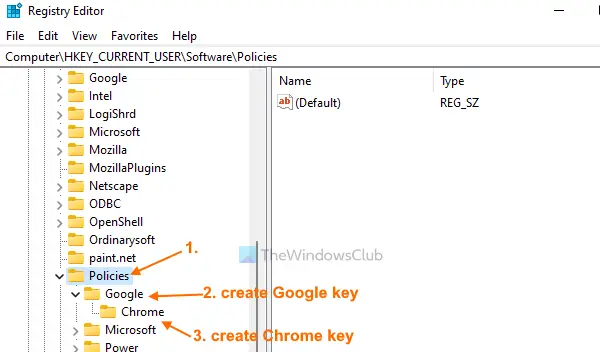 select policies key