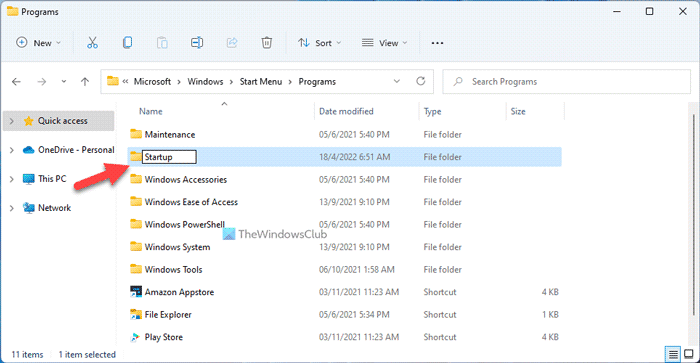 Startup tab missing from Task Manager in Windows 11/10