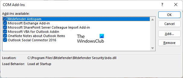 Deaktivieren Sie Add-Ins In Outlook