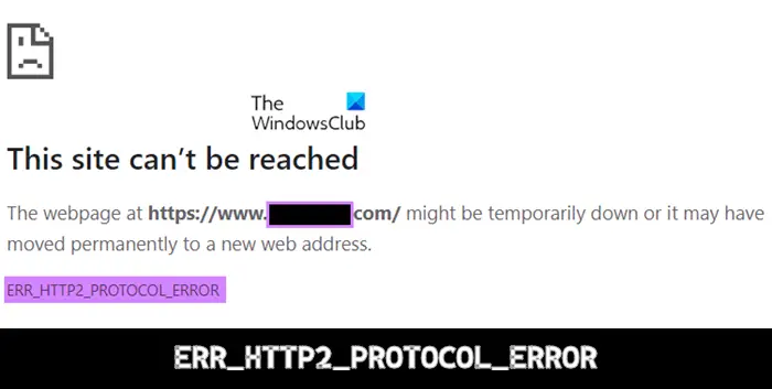 ERR_HTTP2_PROTOCOL_ERROR