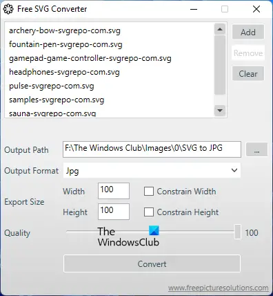 Free SVG Converter