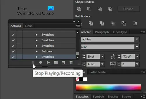 How-To-Automate-Tasks-With-Illustrator-Action-Stop-Recording