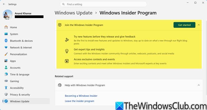 How to Join Windows Insider Program