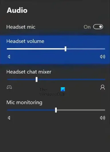 Increase your headset volume on Xbox
