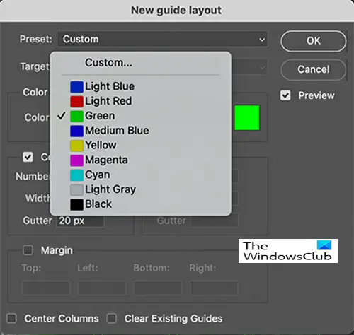  Photoshop-Desktop-Tips-and-Tricks-Enhancement-for-Guides-Pick-From-Default-Guide-Colors