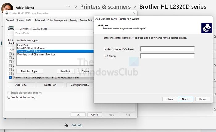 Printer Scanner Add IP Address
