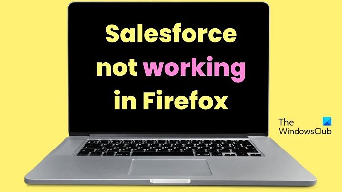 Salesforce not working in Firefox