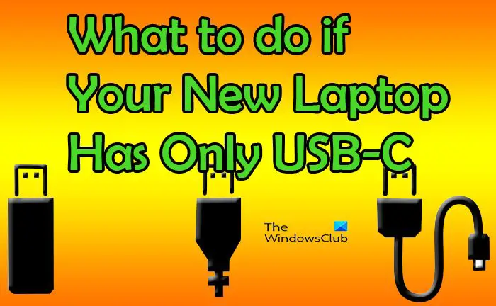 What to do if Your New Laptop Has Only USB C - USB-C - image