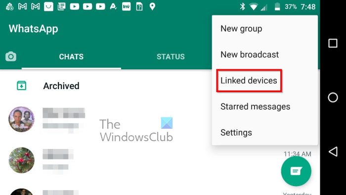 WhatsApp Linked Devices