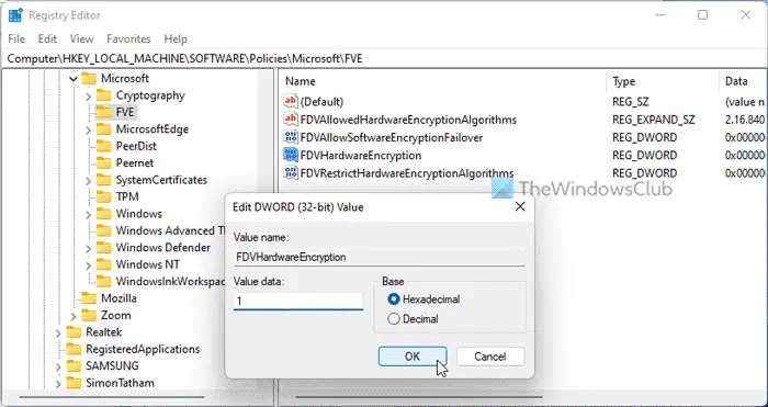 How to configure BitLocker hardware-based encryption for fixed data drives