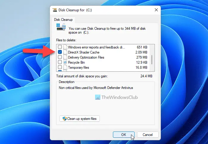 How to delete DirectX Shader Cache in Windows 11/10