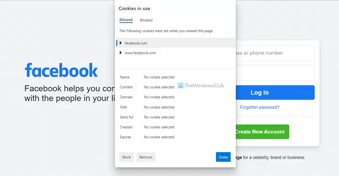 Fix Facebook showing blank page in Chrome, Firefox, Edge  